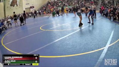 139 Girls Semifinal - Liliana Rodriguez, Central Union vs Alina Solis, Olympian