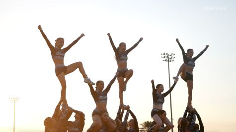 Cheer Express Miss Silver Grass Practice Mic'd Up!