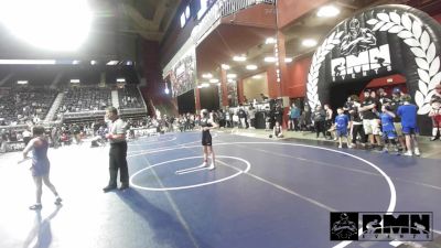 101 lbs Rr Rnd 1 - Rebekah Lyon, Montana Disciples vs Kaylin Dines, Glenrock WC