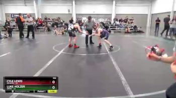 110 lbs Round 3 (4 Team) - Cyle Lewis, VA Elite vs Luke Holzer, SMWC