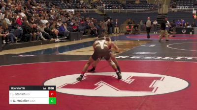 125 lbs Round Of 16 - Luke Stanich, Lehigh vs Grayson McLellan, Bucknell