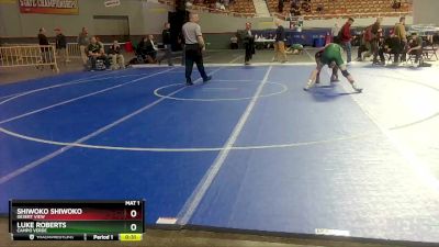 D2-144 lbs Cons. Round 1 - Luke Roberts, Campo Verde vs Shiwoko Shiwoko, Desert View