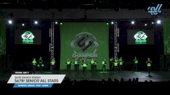 5678! Dance Studio - 5678! Senior All Stars [2023 Senior - Pom - Large Day 3] 2023 ASC Schaumburg Showdown & CSG Schaumburg Dance Grand Nationals