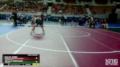 D3-157 lbs Cons. Round 1 - Dallin Jones, American Leadership Academy Ironwood HS vs Nicolas Bermudez, Mesquite