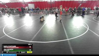 125 lbs Semifinal - Hayli Fletcher, Team Nazar Training Center vs Eve Rausch, Wisconsin