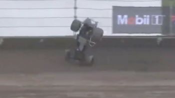 Cole Bodine Big End-Over-End Flip at Kokomo