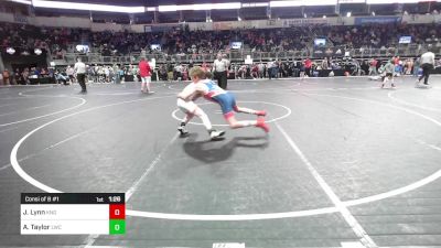 110 lbs Consi Of 8 #1 - Jaxon Lynn, King Select vs Atticus Taylor, Lion Wrestling Club