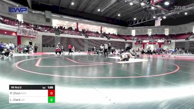 110 lbs Rr Rnd 2 - Pukiya Chun, Poteau High School Girls vs Lillie Clark, Jay High School