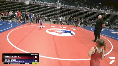 46 lbs Round 3 - Emersyn Smith, Glenrock Wrestling Club vs Camri Bales, Eastside United Wrestling Club