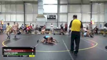 90 lbs Round 4 (6 Team) - Martez Sheard, Team Gotcha Red vs Eli Ogle, Combative Sports Athletic Center