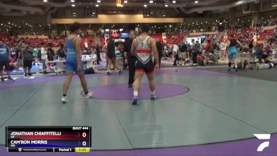 220 lbs Champ. Round 2 - Jonathan Chiaffitelli, OK vs Cam`Ron Morris, MO