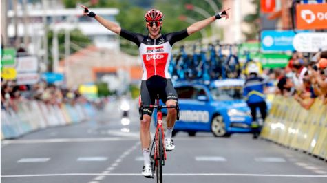 Brent Van Moer Wins Dauphine Opening Stage