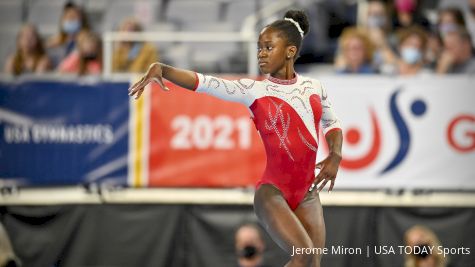 Azaraya Ra-Akbar - Floor, World Class - 2021 US Championships