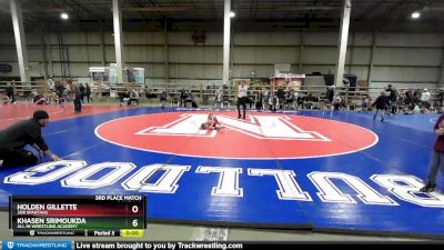 42 lbs Round 3 - Cole Seamons, Patriot Wrestling Club vs Korbin Woodland, Kuna Klub