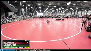 52 lbs Rd# 9- 2:15pm Saturday Final Pool - Jett Maughon, Agression Legionaries vs Kaiden Galindez, Team Michigan