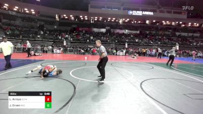 85 lbs Round Of 32 - Liam Arroyo, Olympic vs Johnny Erven, Brick Wrestling Club