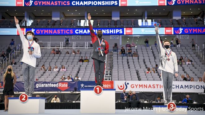 Richard, Petrosyan Take 2021 U.S. Gymnastics Championships Junior AA Titles