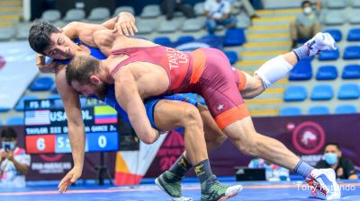 86 kg Semifinal - David Morris Taylor III, United States vs Juan Sebastian Rivera Garcia, Columbia