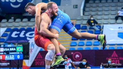 97 kg Semifinal - Kyle Frederick Snyder, United States vs Marcos Carrozzino, Brazil