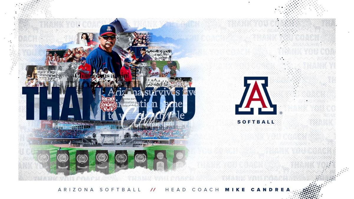 Arizona Head Softball Coach Mike Candrea Announces Retirement