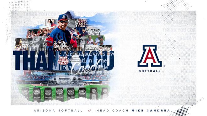 Arizona Head Softball Coach Mike Candrea Announces Retirement