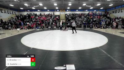 113 lbs Final - Zach Brzoska, Fairfield Warde vs Ryan Ouelette, Glastonbury