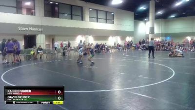 106 lbs Round 4 (6 Team) - Kaiden Parker, MXW White vs Gavin Gruber, Ohio Titan Blue