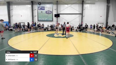 54 kg Rr Rnd 1 - Abdumalikov Sherbek, UCD House vs Kaedyn Williams, LAW