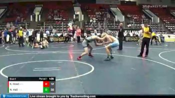 155 lbs Quarterfinals (8 Team) - Noah Hall, Flint Tropics vs Kamden Hood, Impact Wrestling Black