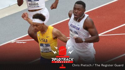 Joseph Fahnbulleh Runs Down Terrance Laird In NCAA 200m