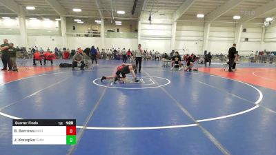 97 lbs Quarterfinal - Beau Barrows, Middlebury vs Jaxson Konopka, Team Tugman