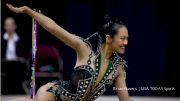 Senior Elite Rhythmic Gymnasts Compete At 2021 USA Gymnastics Championships