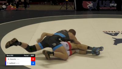 60 lbs Cons. Round 5 - Brady Koontz, Titan Mercury Wrestling Club (TMWC) vs Taylor LaMont, Sunkist Kids Wrestling Club