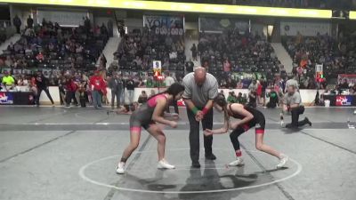 101 lbs Cons. Round 1 - Amirra Torix, Mulvane vs Leila Schoonmaker, Marysville