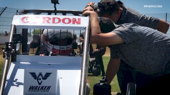 Jeff Gordon Turns First Midget Laps In 25+ Years At IMS Dirt Track