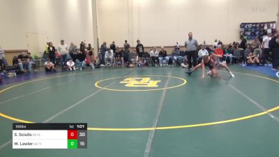 100 lbs Rr Rnd 3 - Sabatino Sciullo, Gladiators K-8 vs Marcus Lawler, Team Nauman K-8