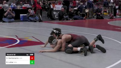 107 lbs Round Of 32 - Dakota Santamaria, Tussey Mt. vs Braiden Lotier, Bishop McDevitt