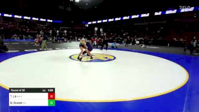 126 lbs Round Of 32 - Tuongvi Le, Milpitas vs Brianna Busse, Del Norte
