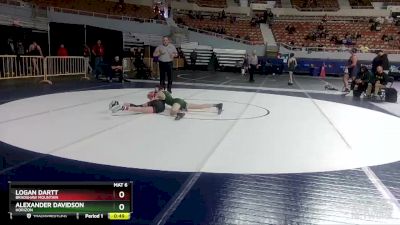 D2-106 lbs Cons. Round 2 - Alexander Davidson, Horizon vs Logan Dartt, Bradshaw Mountain