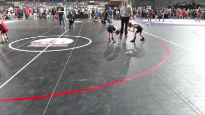 47-48 lbs Semifinal - Karsen Davisson, Okanogan Underground Wrestling Club vs Lincoln Jordan, Prometheus Wrestling Club