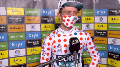 Ide Schelling: First Leader Of The KOM At 2021 Tour De France