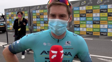 Hugo Houle Happy To Be In One Piece After Stage 1