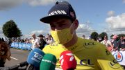 Emotional Finish For Mathieu van der Poel On Stage 2 At 2021 Tour De France