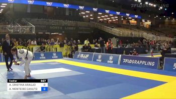 AMANDA MONTEIRO CANUTO vs ANA CRISTINA ARAUJO RODRIGUES 2022 Pan Jiu Jitsu IBJJF Championship