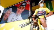 On-Site: Mathieu Van Der Poel Ready For His Day in Yellow On Stage 3 At 2021 Tour De France