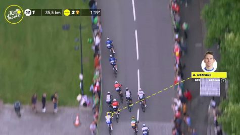 Mark Cavendish Takes Stage 4 Intermediate Sprint At 2021 Tour de France