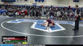 170 lbs Cons. Round 4 - Ian Wittek, Anoka vs Brody Koberoski, Mankato West