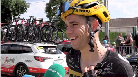 Wout van Aert: Boxed In The Final Sprint, Looking To Chase Other Opportunities Stage 6 2021 Tour De France