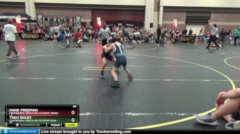64 lbs Quarterfinals (8 Team) - Hank Freeman, Contenders Wrestling Academy Green vs Theo Bales, Contenders Wrestling Academy Blue
