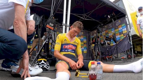 Reaction: MVDP Reaching The Limit In The Fight For Yellow During Stage 7 - 2021 Tour De France